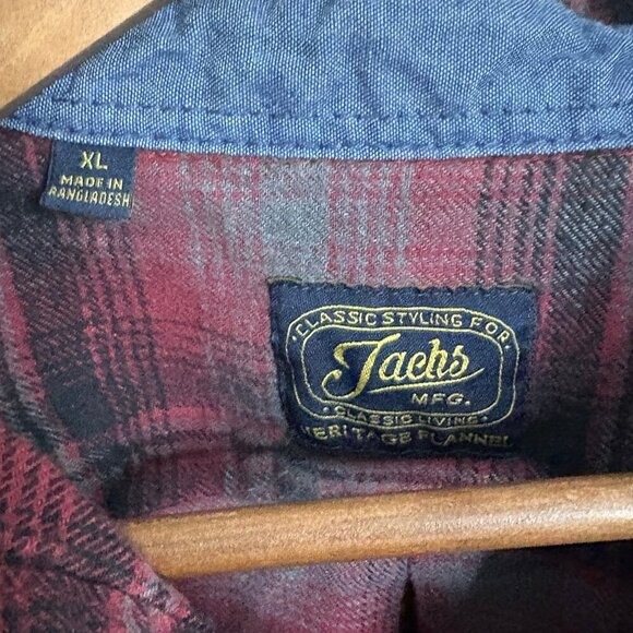 Jach's Heritage‎ Flannel Button Up XL - Picture 6 of 6